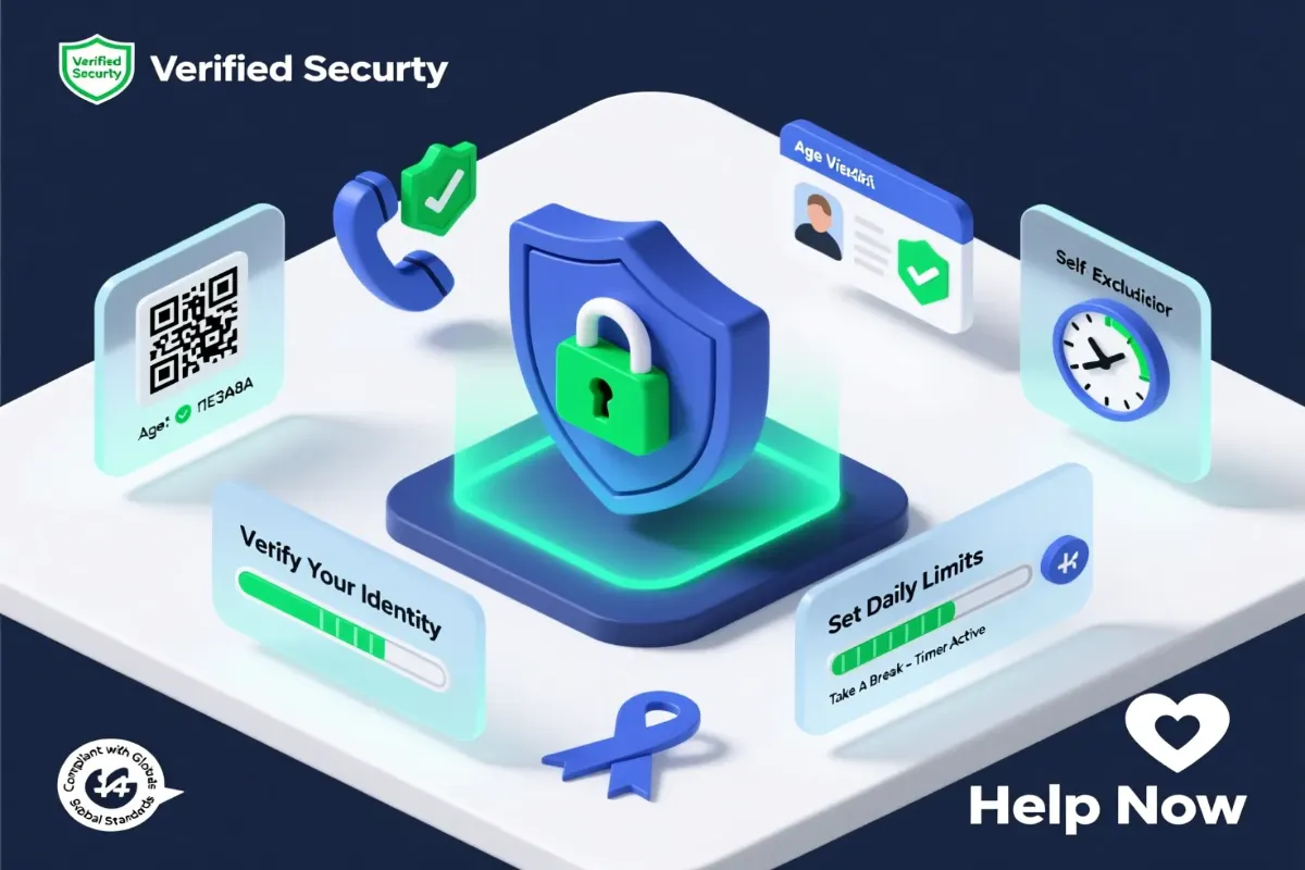 Security features and responsible gambling tools for safe betting